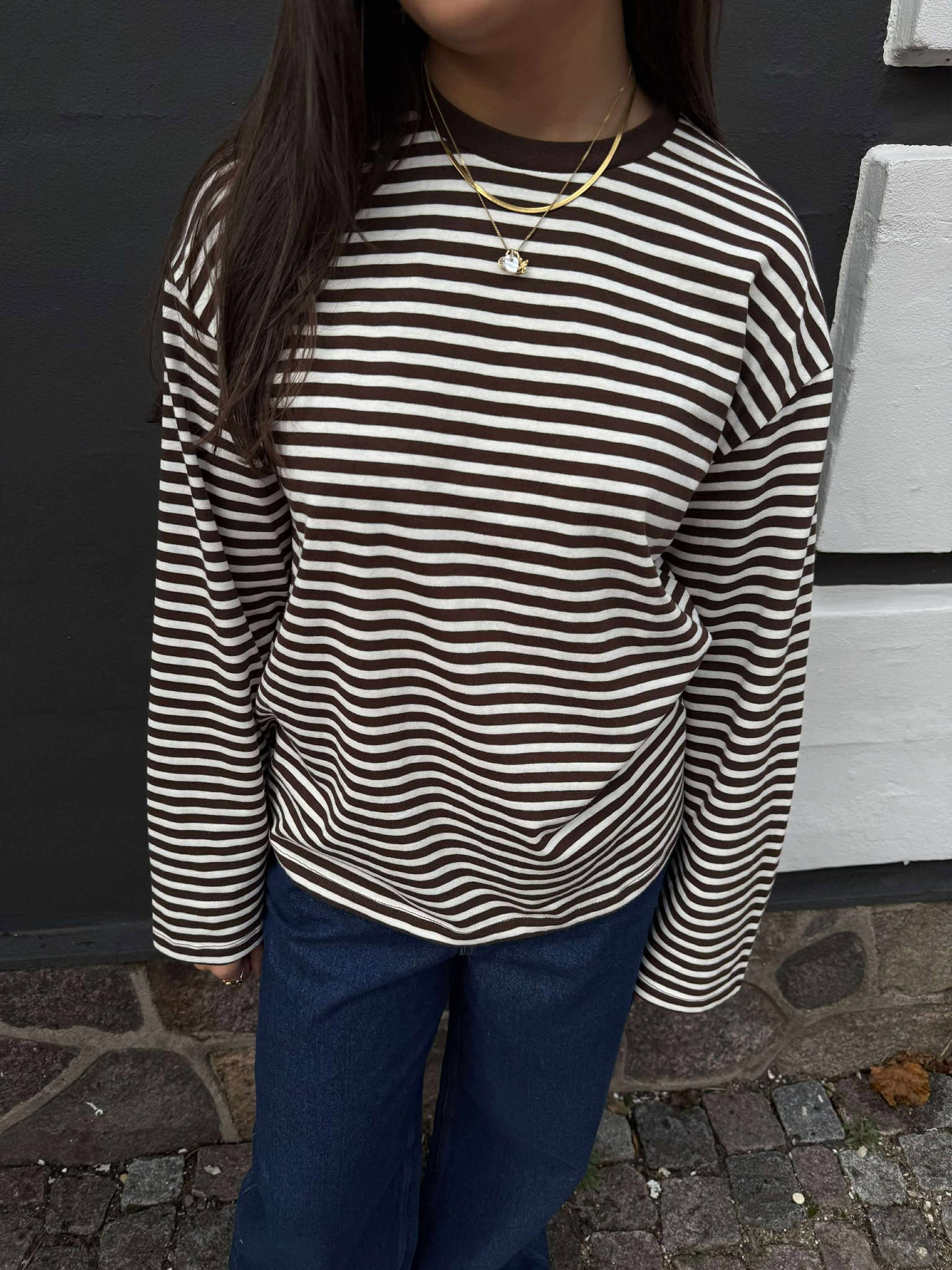 PCSADIE T-Shirt - Cloud Dancer